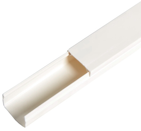Кабель-канал 20x10 мм 2 м цвет белый